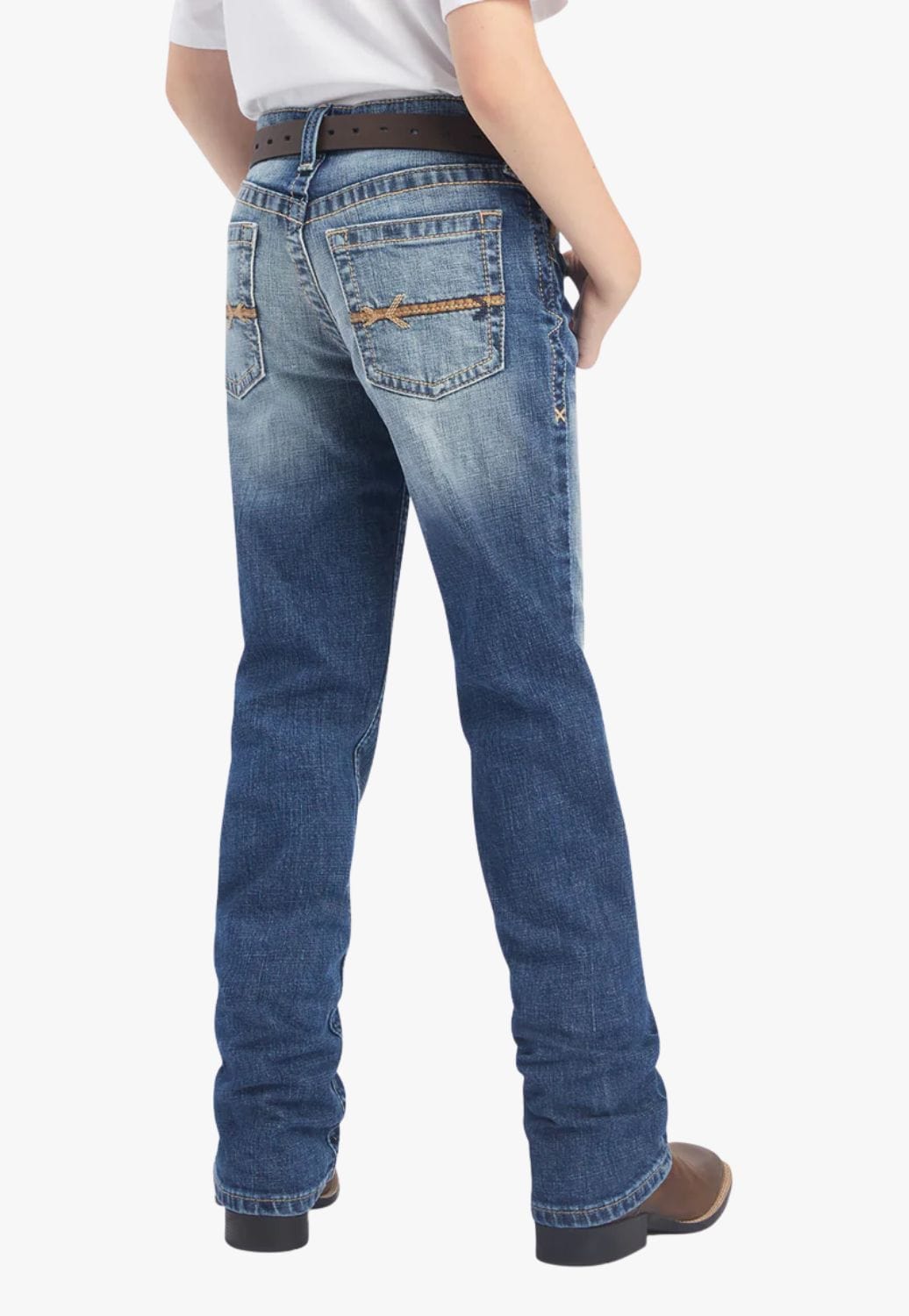 Ariat CLOTHING-Boys Jeans Ariat Boys B5 Cutler Slim Straight Leg Jean