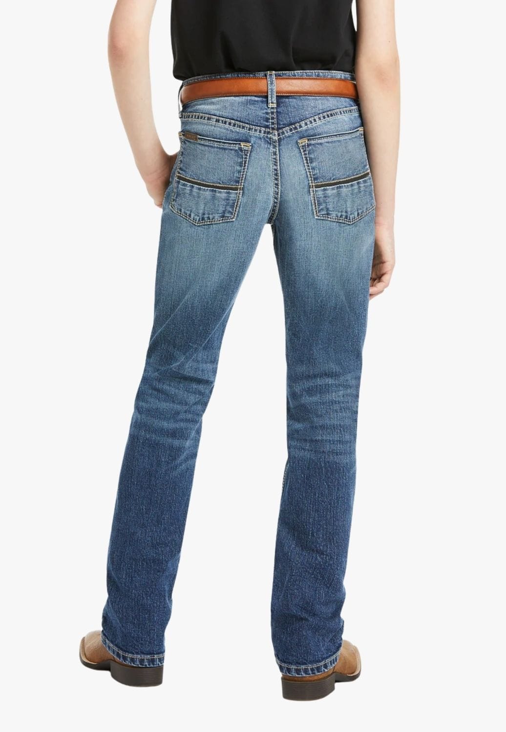 Ariat CLOTHING-Boys Jeans Ariat Boys B5 Straight Stretch Jean