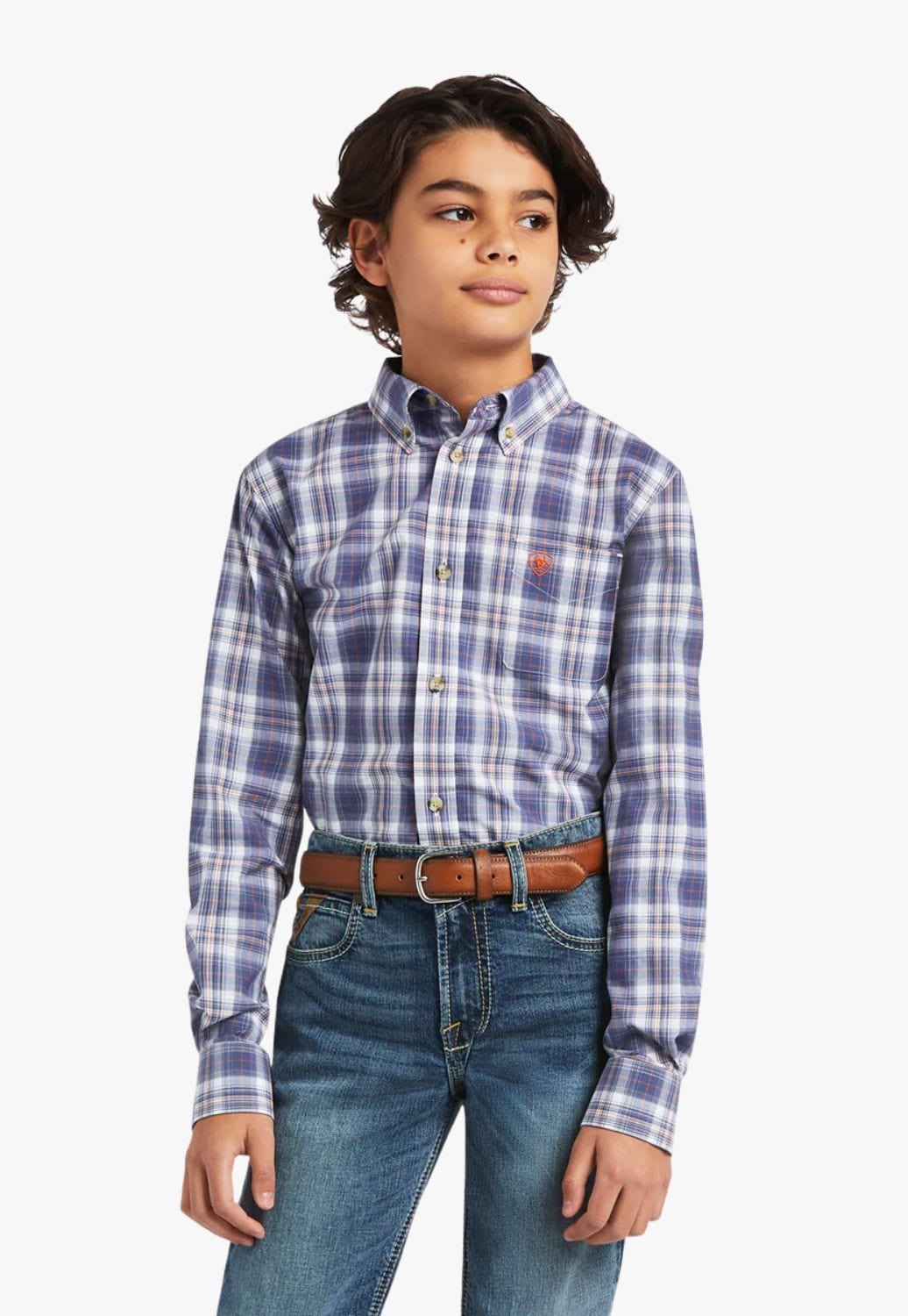 Ariat CLOTHING-Boys Long Sleeve Shirts Ariat Boys Diego Long Sleeve Shirt