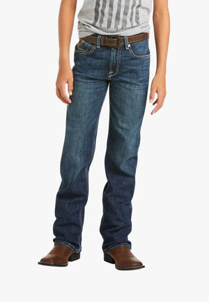Ariat CLOTHING-Boys Jeans Ariat Boys M5 Straight Leg Jean