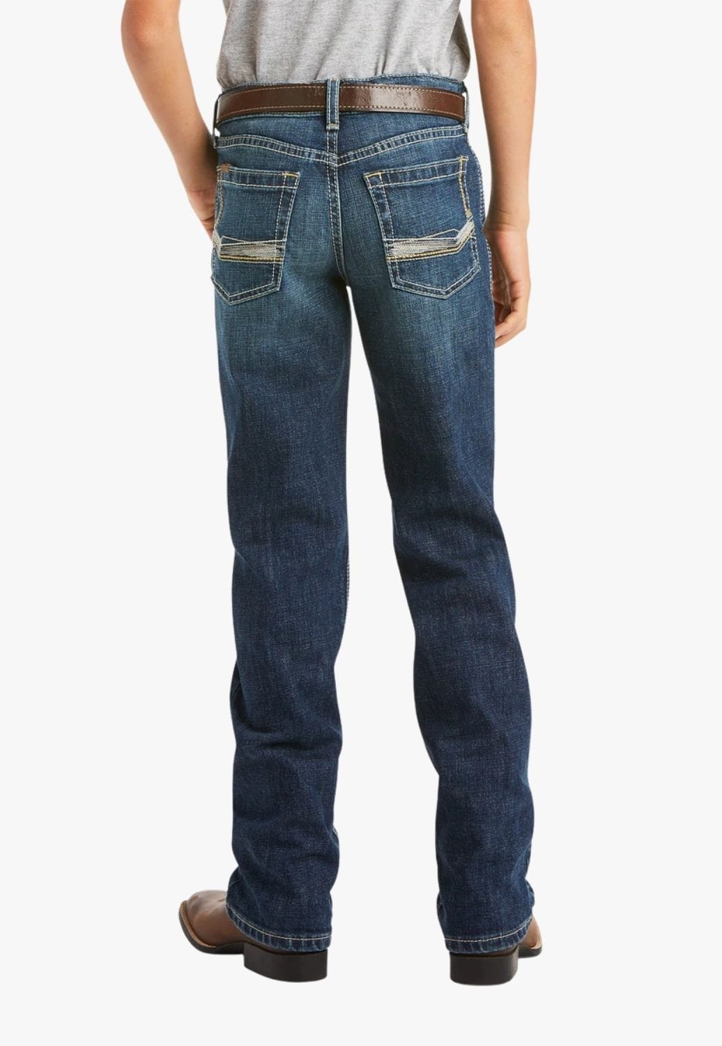 Ariat CLOTHING-Boys Jeans Ariat Boys M5 Straight Leg Jean
