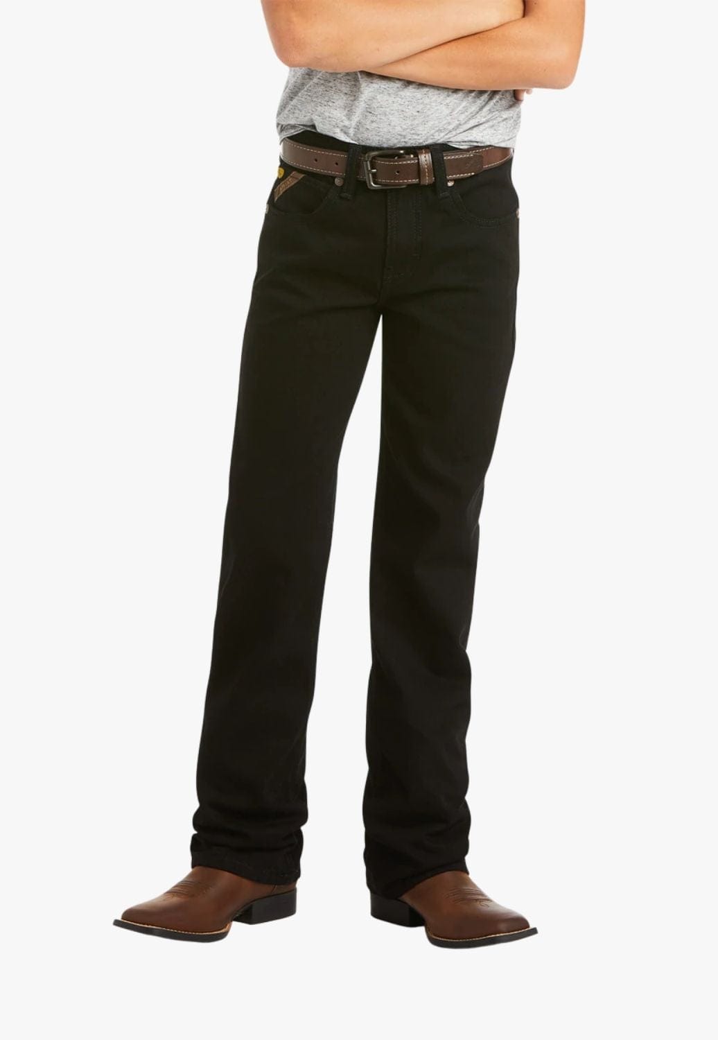 Ariat CLOTHING-Boys Jeans Ariat Boys M5 Straight Leg Jean
