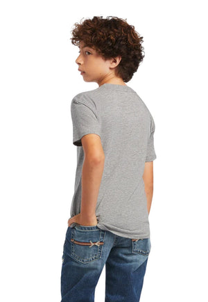 Ariat CLOTHING-Boys T-Shirts Ariat Boys Rope Shield T-Shirt