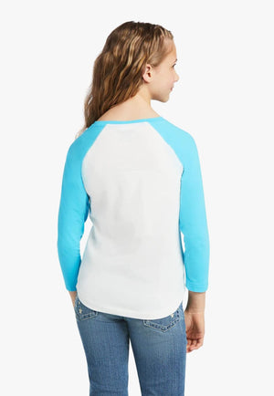 Ariat CLOTHING-Girls T-Shirts Ariat Girls Real Long Live Long Sleeve Shirt
