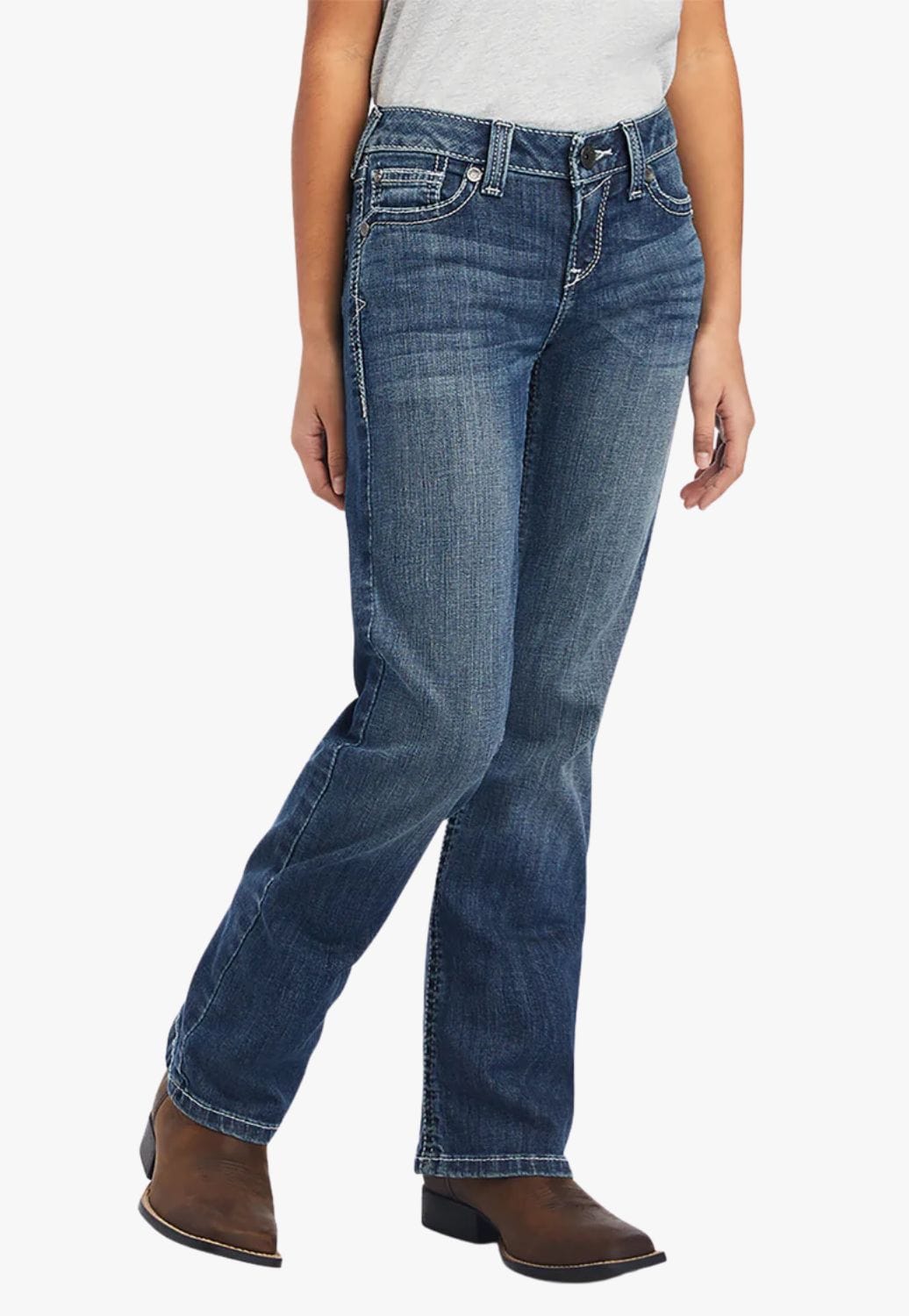 Ariat CLOTHING-Girls Jeans Ariat Girls REAL Raquel Boot Cut Jean