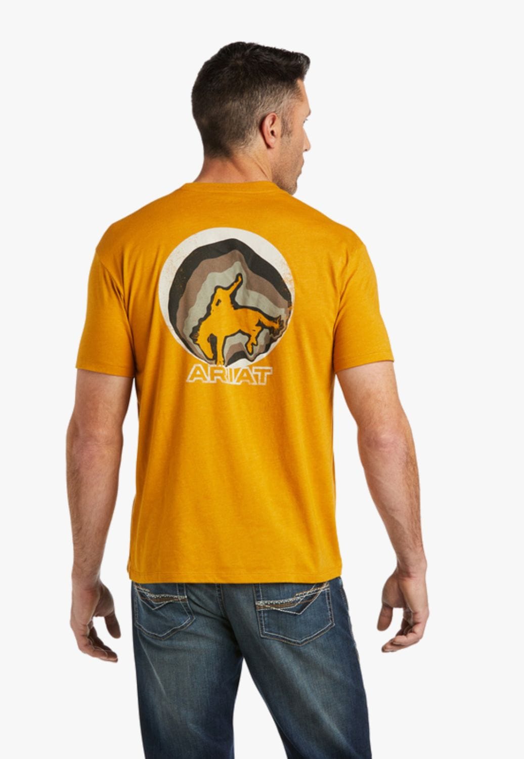 Ariat CLOTHING-MensT-Shirts Ariat Mens Ariat Buckaroo T-Shirt
