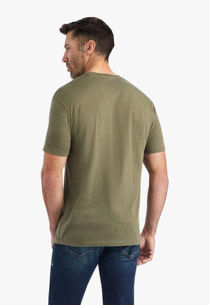 Ariat CLOTHING-MensT-Shirts Ariat Mens Camo Badge T-Shirt