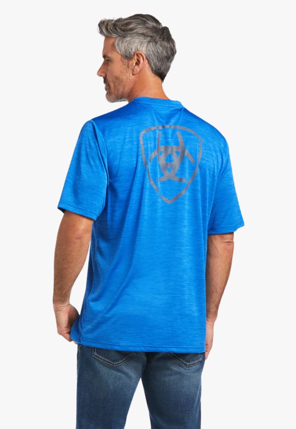 Ariat CLOTHING-MensT-Shirts Ariat Mens Charger Shield T-Shirt