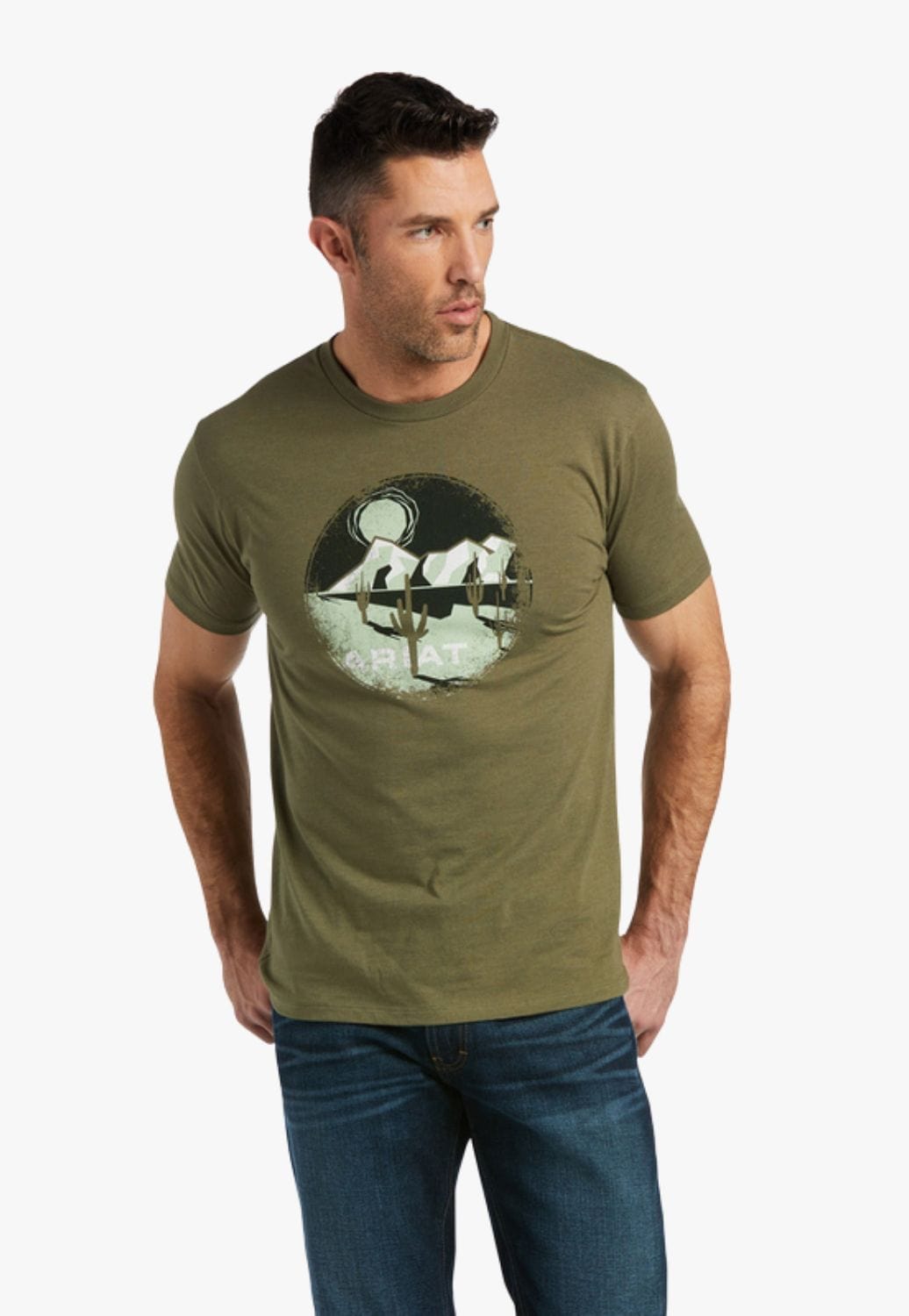 Ariat CLOTHING-MensT-Shirts Ariat Mens Desert Scape T-Shirt