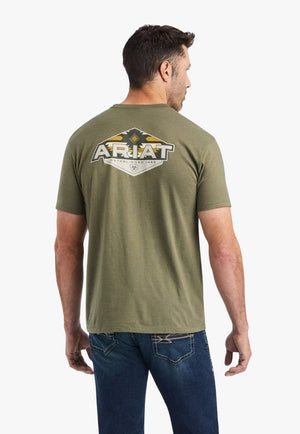 Ariat CLOTHING-MensT-Shirts Ariat Mens Hexafill T-Shirt