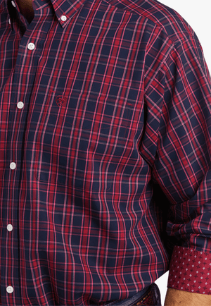 Ariat CLOTHING-Mens Long Sleeve Shirts Ariat Mens Liam Long Sleeve Shirt
