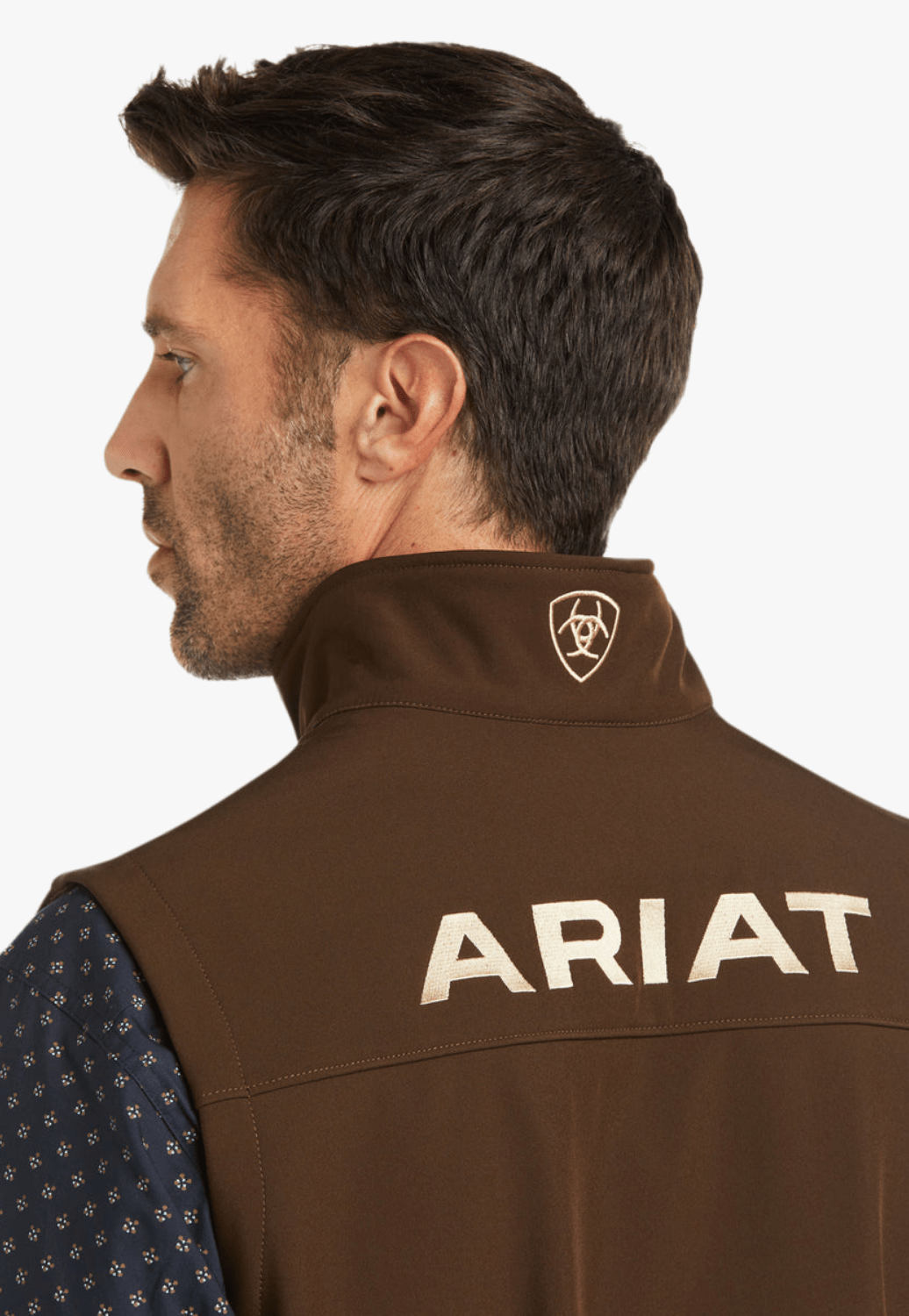 Ariat CLOTHING-Mens Vests Ariat Mens Logo 2.0 Softshell Vest