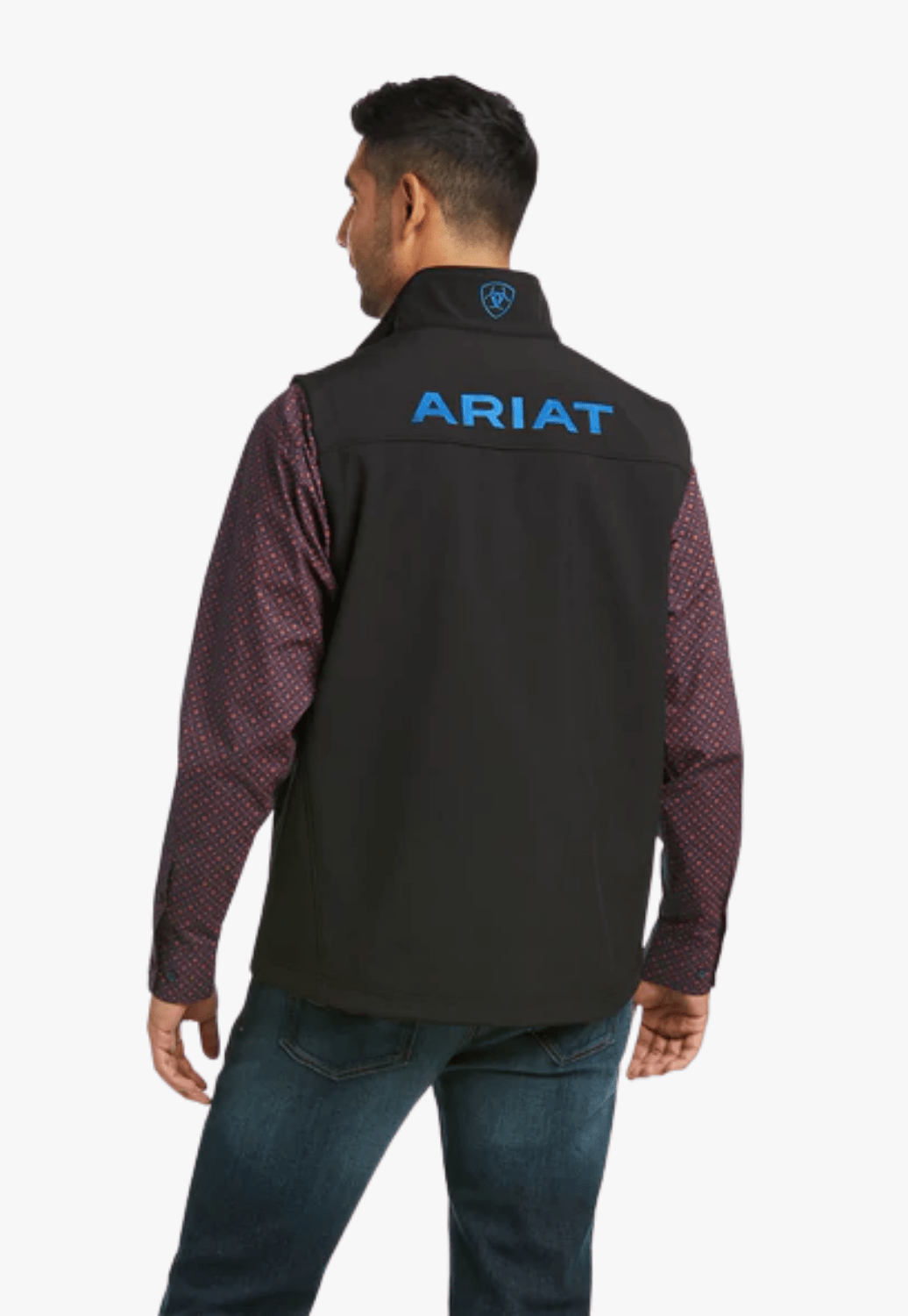 Ariat CLOTHING-Mens Vests Ariat mens Logo 2.0 Softshell Vest