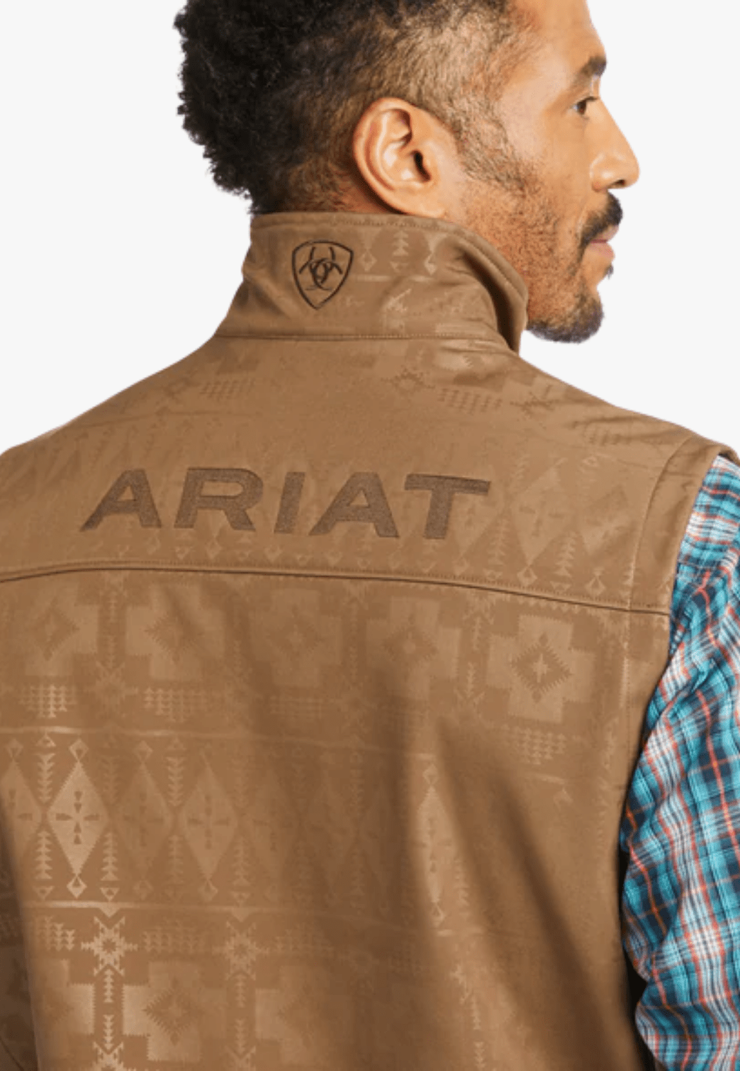 Ariat CLOTHING-Mens Vests Ariat Mens Logo 2.0 Softshell Vest