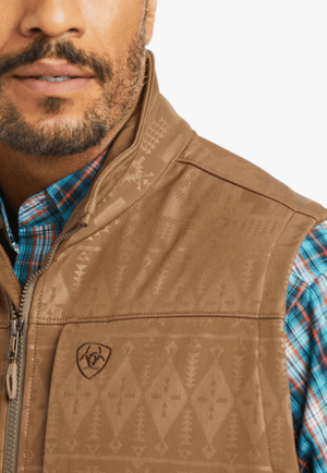 Ariat CLOTHING-Mens Vests Ariat Mens Logo 2.0 Softshell Vest