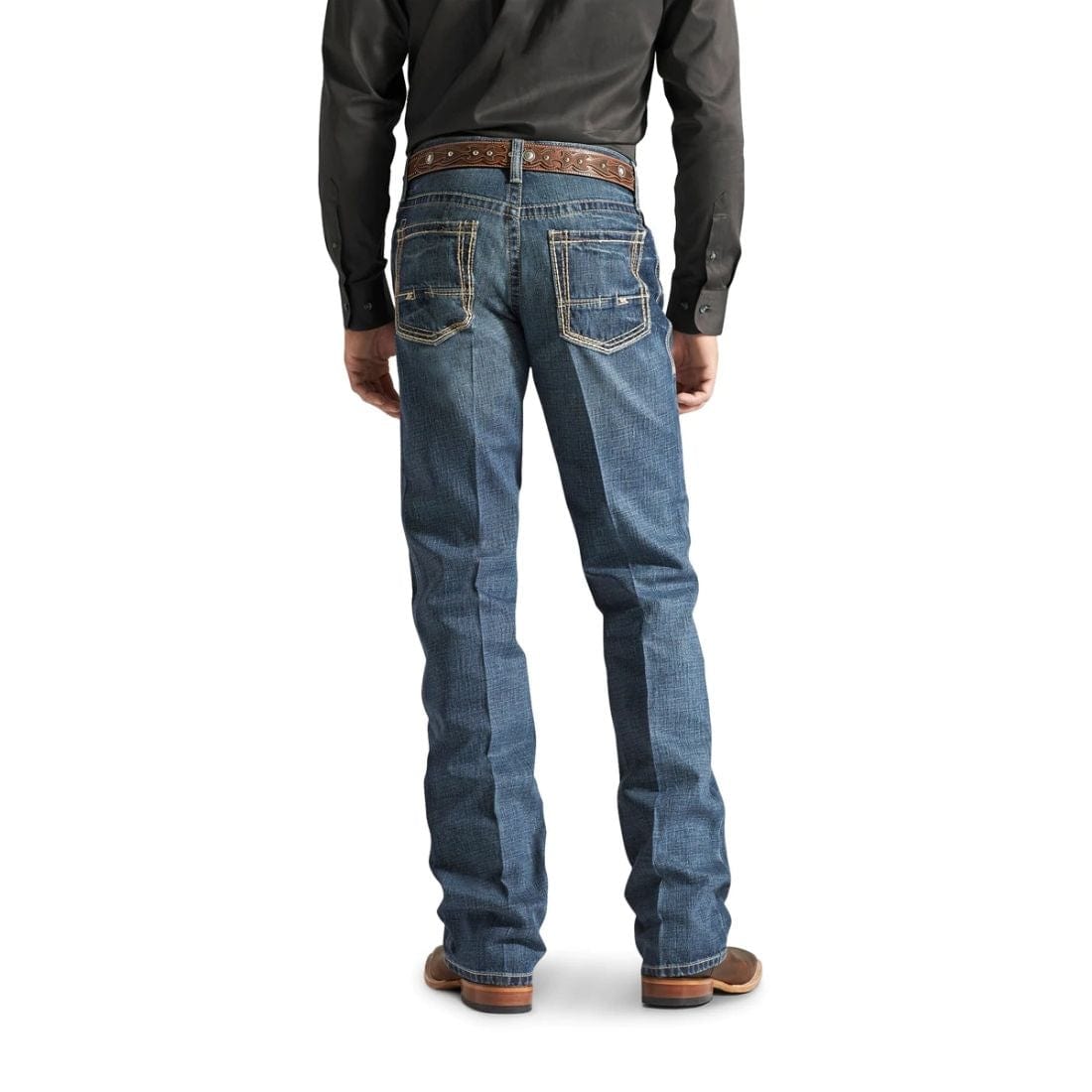 Ariat CLOTHING-Mens Jeans Ariat Mens M4 Boundary Boot Cut Jean