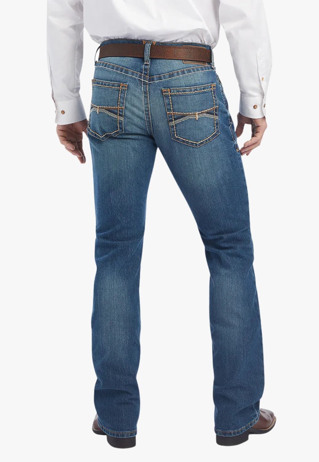 Ariat CLOTHING-Mens Jeans Ariat Mens M4 Ramos Relaxed Bootcut Jean