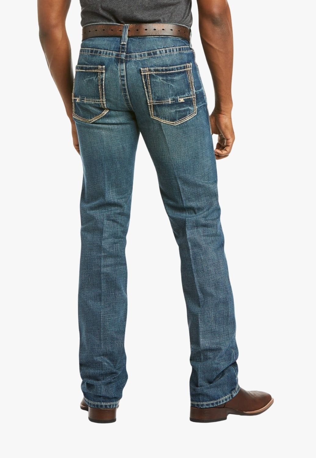 Ariat CLOTHING-Mens Jeans Ariat Mens M5 Boundary Straight Leg jean
