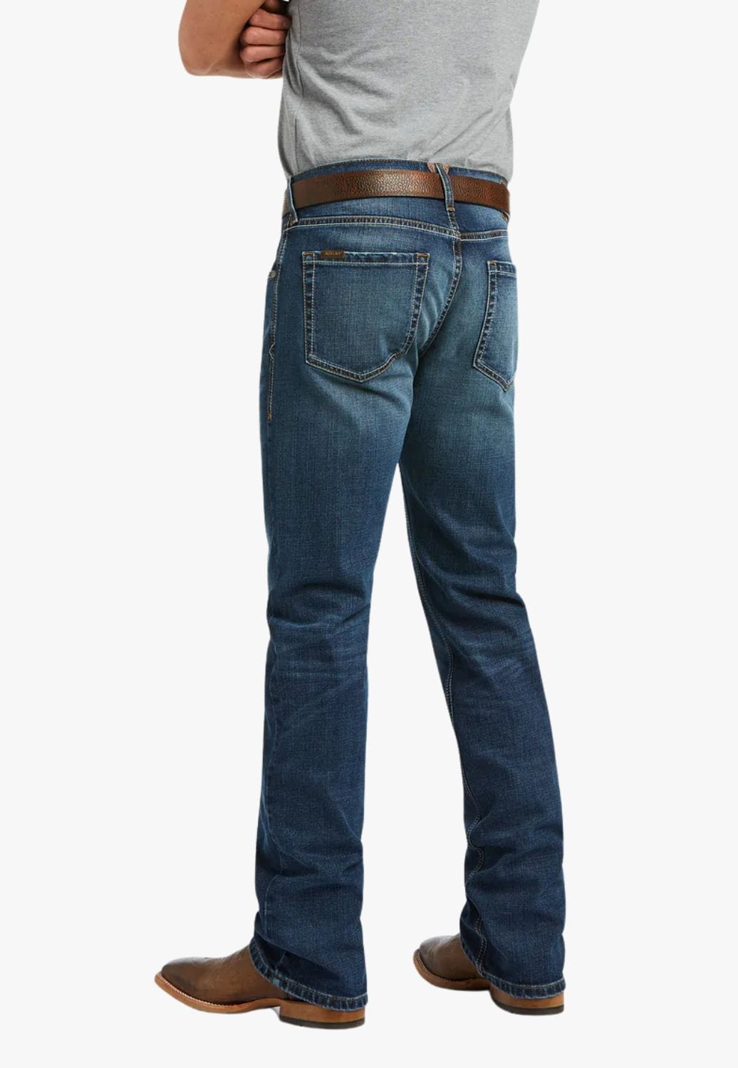 Ariat CLOTHING-Mens Jeans Ariat Mens M5 Straight Leg Stretch Jean