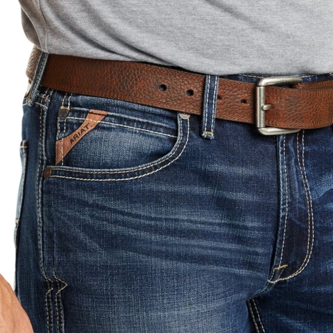 Ariat CLOTHING-Mens Jeans Ariat Mens M5 Sturgis Straight Jean