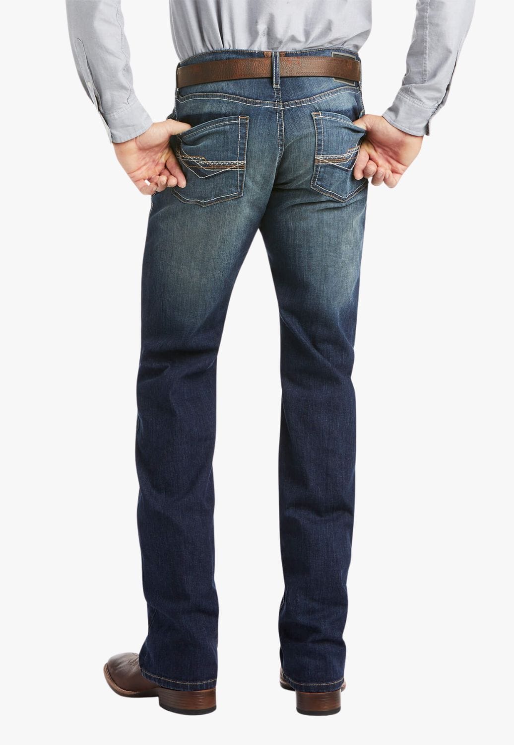 Ariat CLOTHING-Mens Jeans Ariat Mens M5 Tek Stretch Straight Leg Tyler Jean