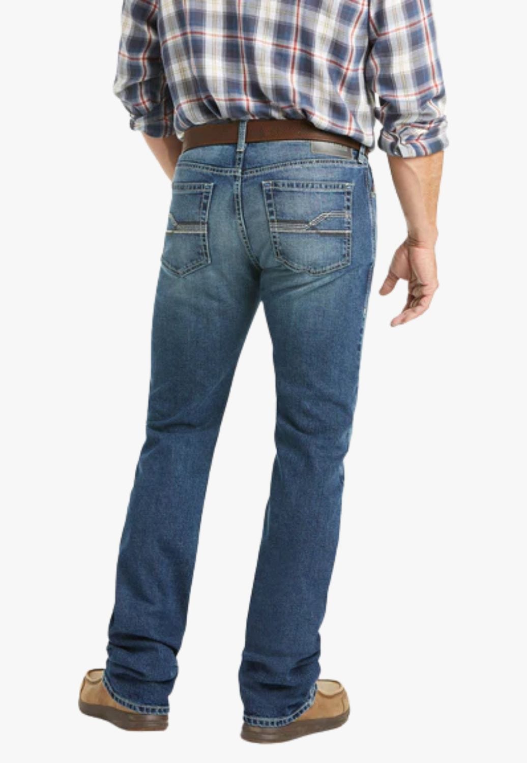 Ariat CLOTHING-Mens Jeans Ariat Mens M7 Percell Straight Leg Jean