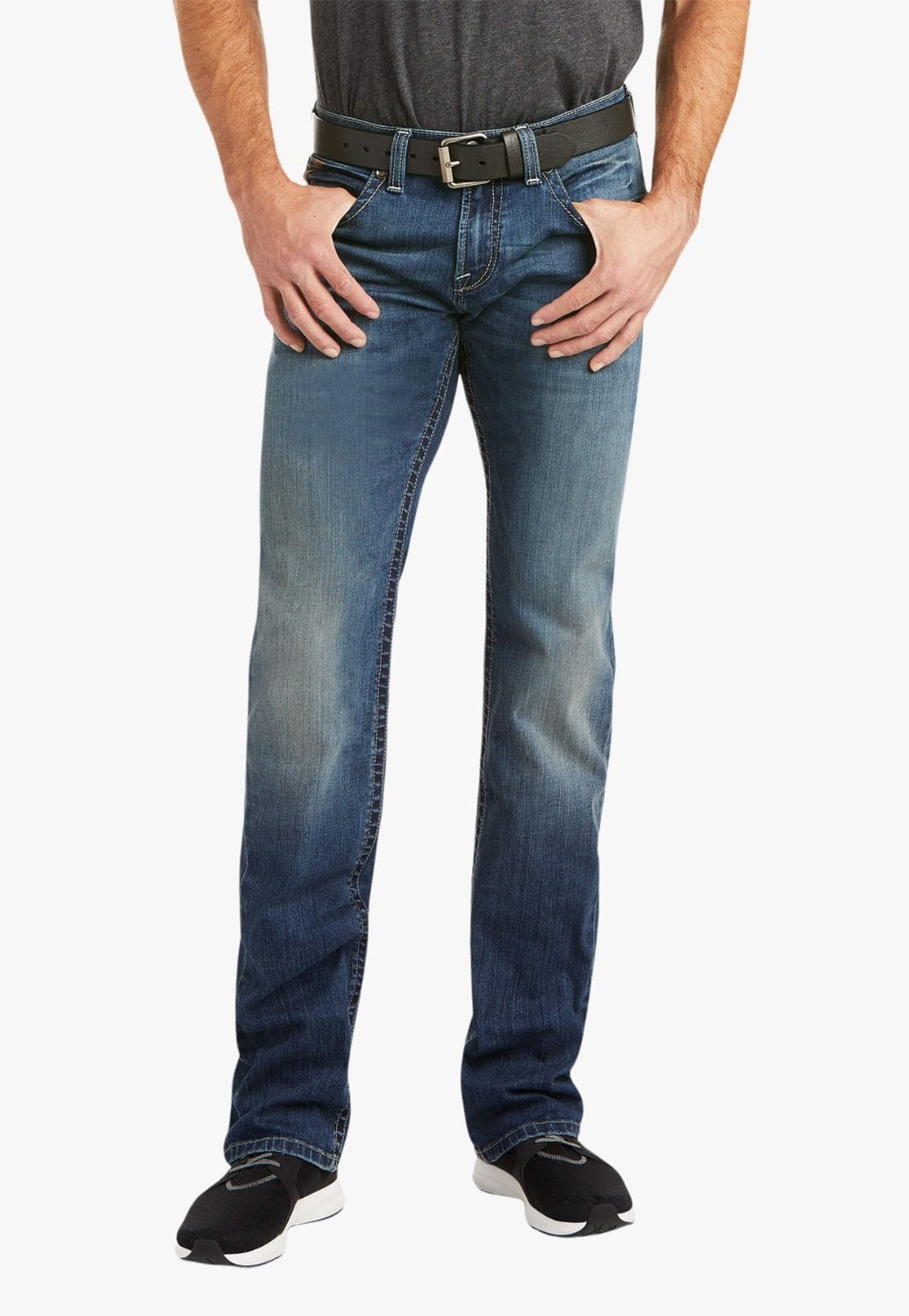 Ariat CLOTHING-Mens Jeans Ariat Mens M7 Tek Stretch Straight Leg Jayce Jean