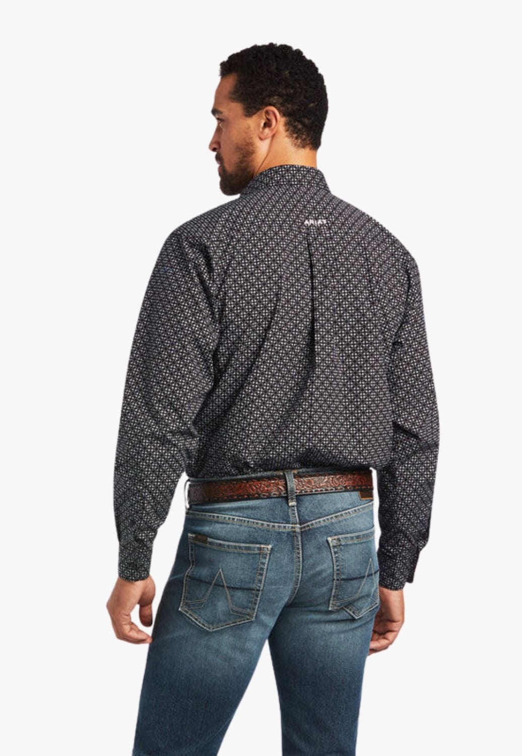Ariat CLOTHING-Mens Long Sleeve Shirts Ariat Mens Max Classic Long Sleeve Shirt