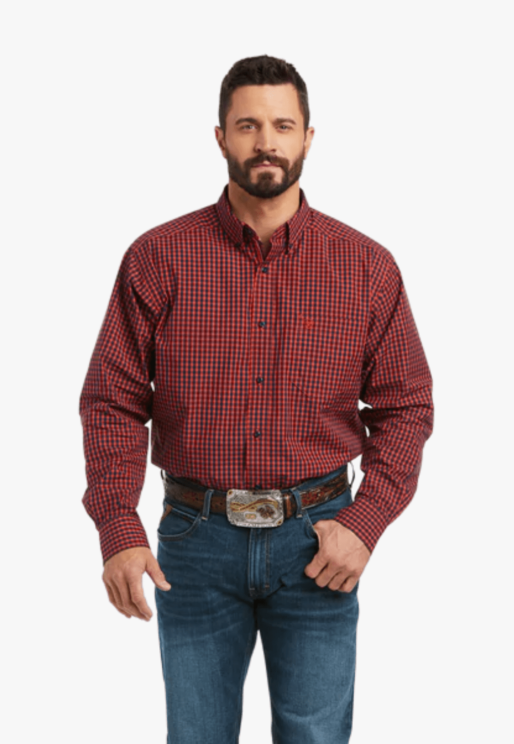 Ariat CLOTHING-Mens Long Sleeve Shirts Ariat Mens Paco Long Sleeve Shirt