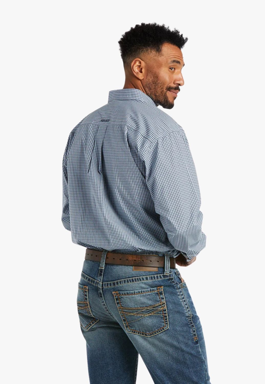 Ariat CLOTHING-Mens Long Sleeve Shirts Ariat Mens Pro Series Saint Classic Long Sleeve Shirt