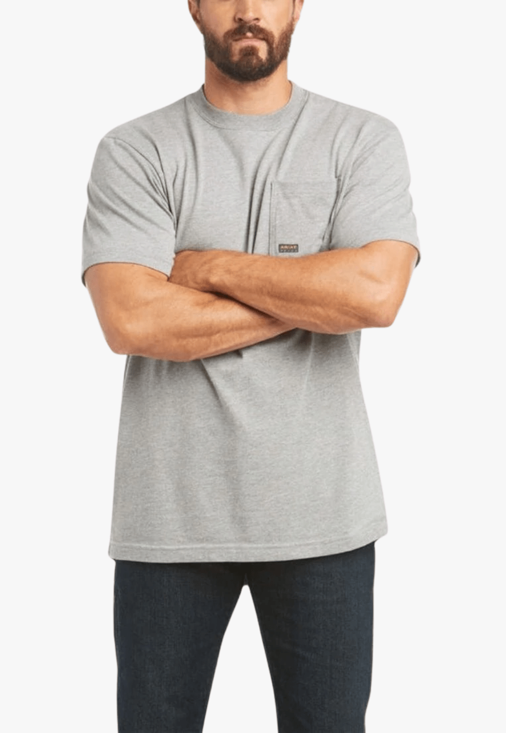 Ariat CLOTHING-MensT-Shirts Ariat Mens Rebar Built to Last T-Shirt