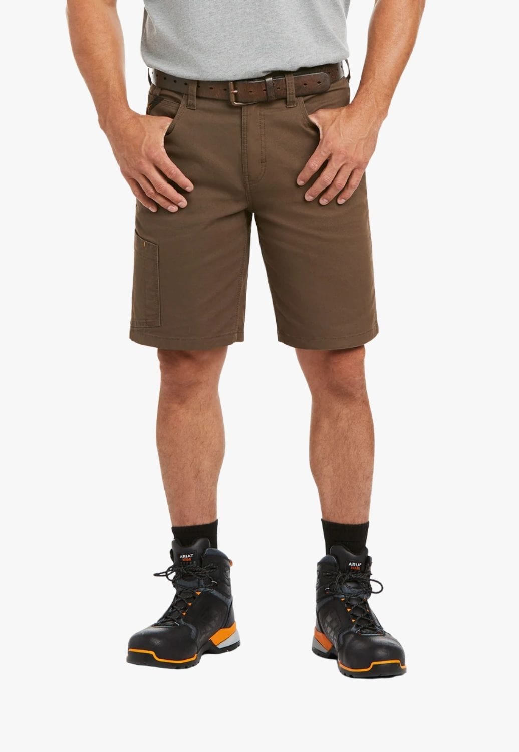 Ariat CLOTHING-Mens Shorts Ariat Mens Rebar Cargo Short