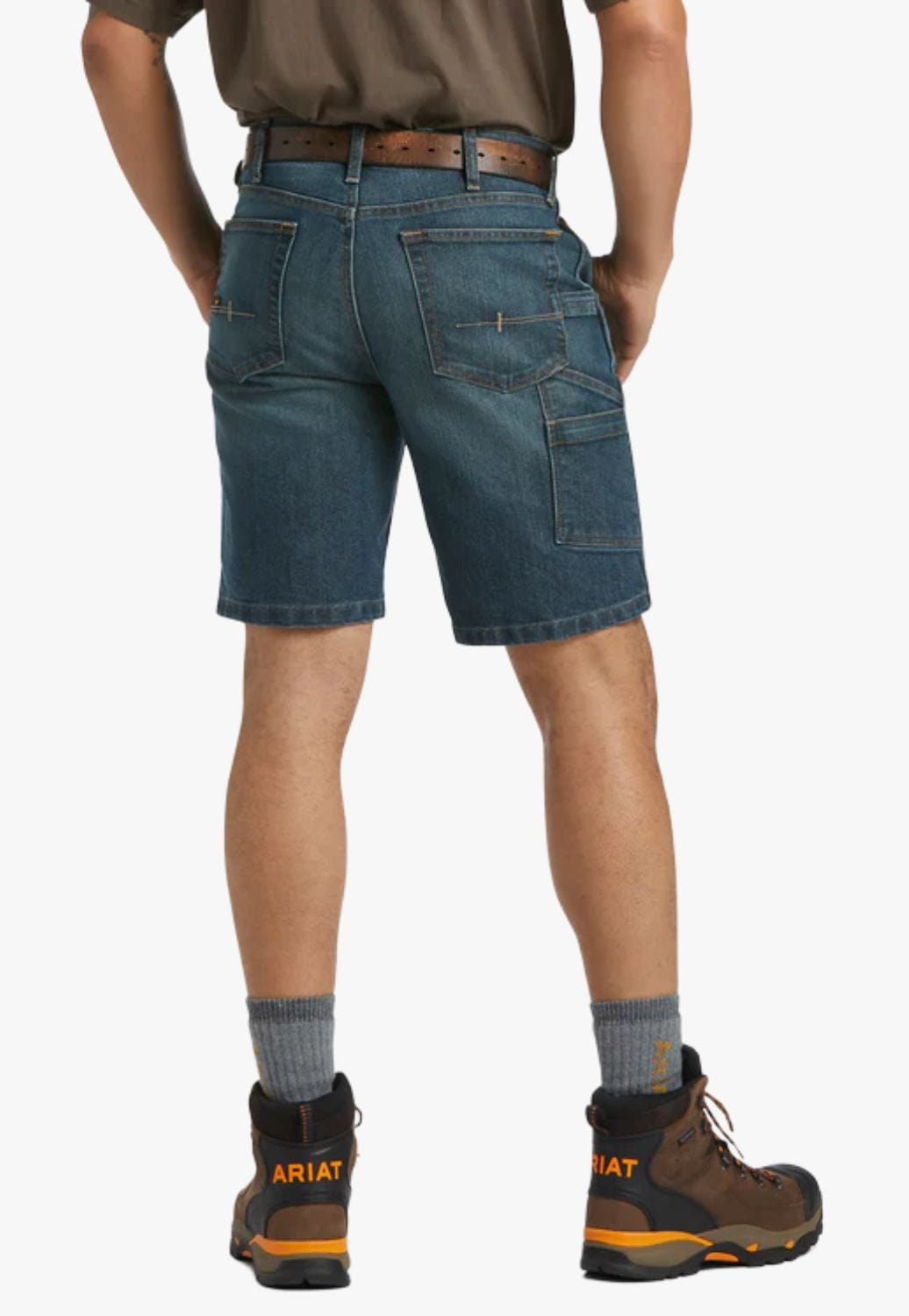 Ariat CLOTHING-Mens Shorts Ariat Mens Rebar Durastretch Utility Short