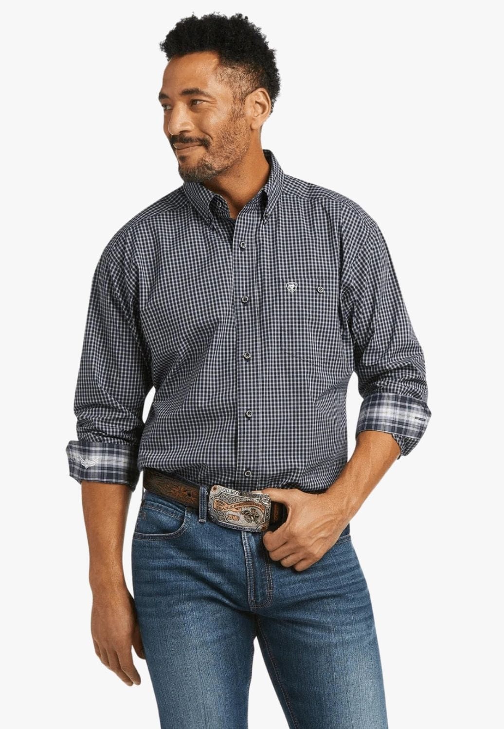 Ariat CLOTHING-Mens Long Sleeve Shirts Ariat Mens Relentless Long Sleeve Shirt