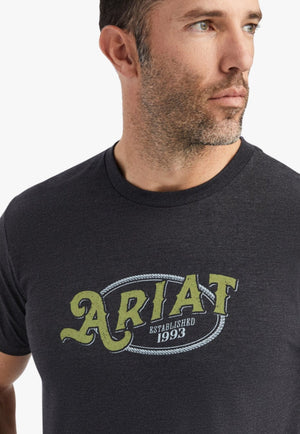 Ariat CLOTHING-MensT-Shirts Ariat Mens Rope Oval T-Shirt