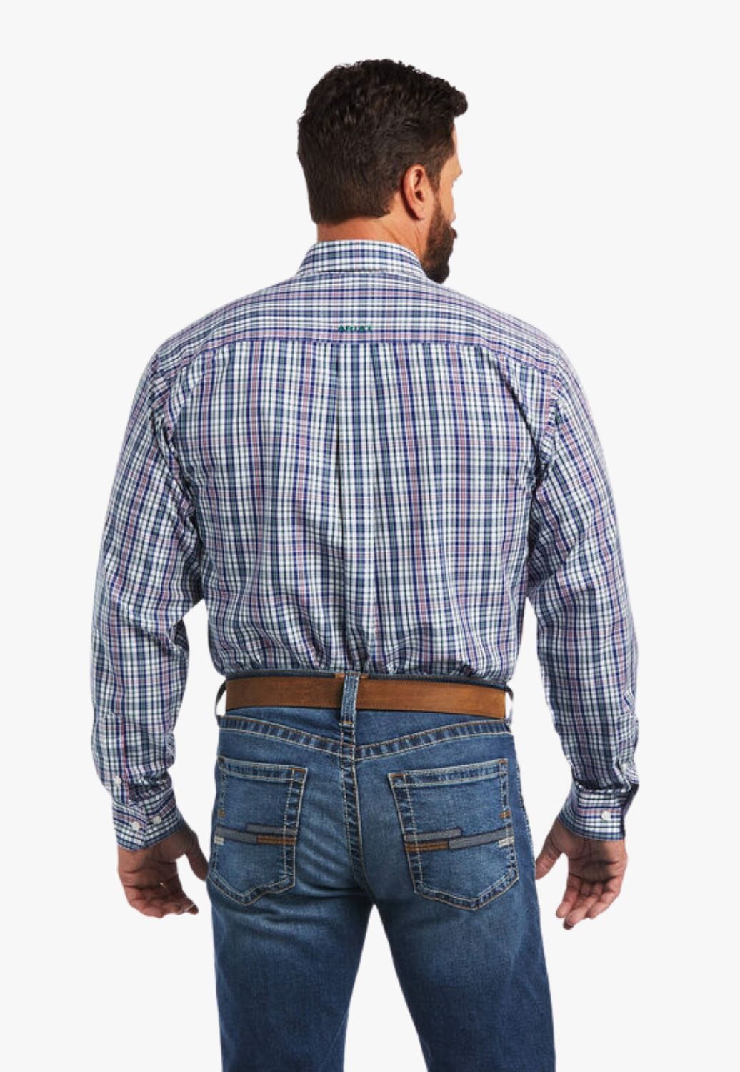 Ariat CLOTHING-Mens Long Sleeve Shirts Ariat Mens Sidney Classic Long Sleeve Shirt