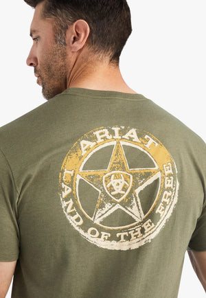 Ariat CLOTHING-MensT-Shirts Ariat Mens Star T-Shirt