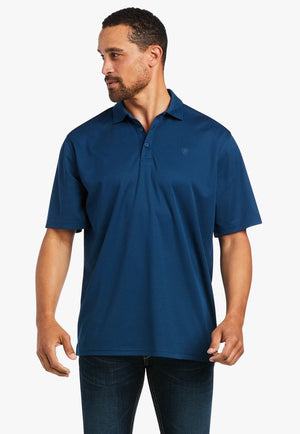 Ariat CLOTHING-MensPolos Ariat Mens Tek Polo