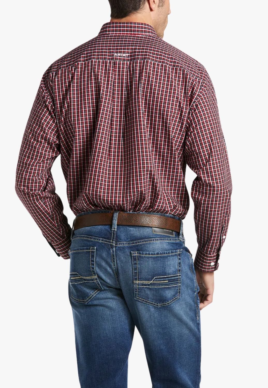 Ariat CLOTHING-Mens Long Sleeve Shirts Ariat Mens Wrinkle Free Arlo Classic Long Sleeve Shirt