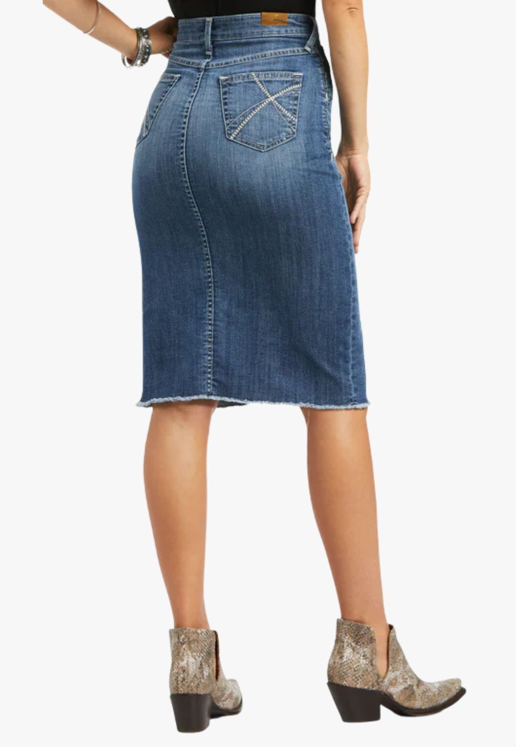 Ariat CLOTHING-Womens Skirts Ariat Womens Denim Skirt