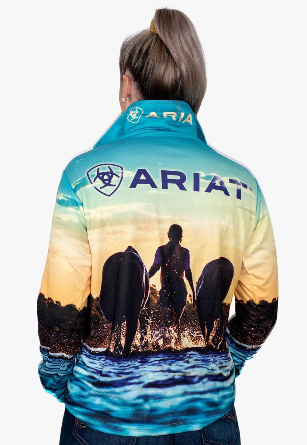 Ariat CLOTHING-Womens Long Sleeve Shirts Ariat Womens Fishing Shirt