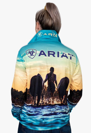 Ariat CLOTHING-Womens Long Sleeve Shirts Ariat Womens Fishing Shirt