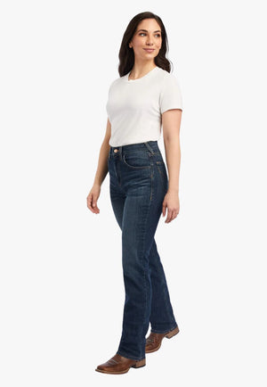 Ariat CLOTHING-Womens Jeans Ariat Womens Frankie High Rise Relaxed Straight Leg Jean