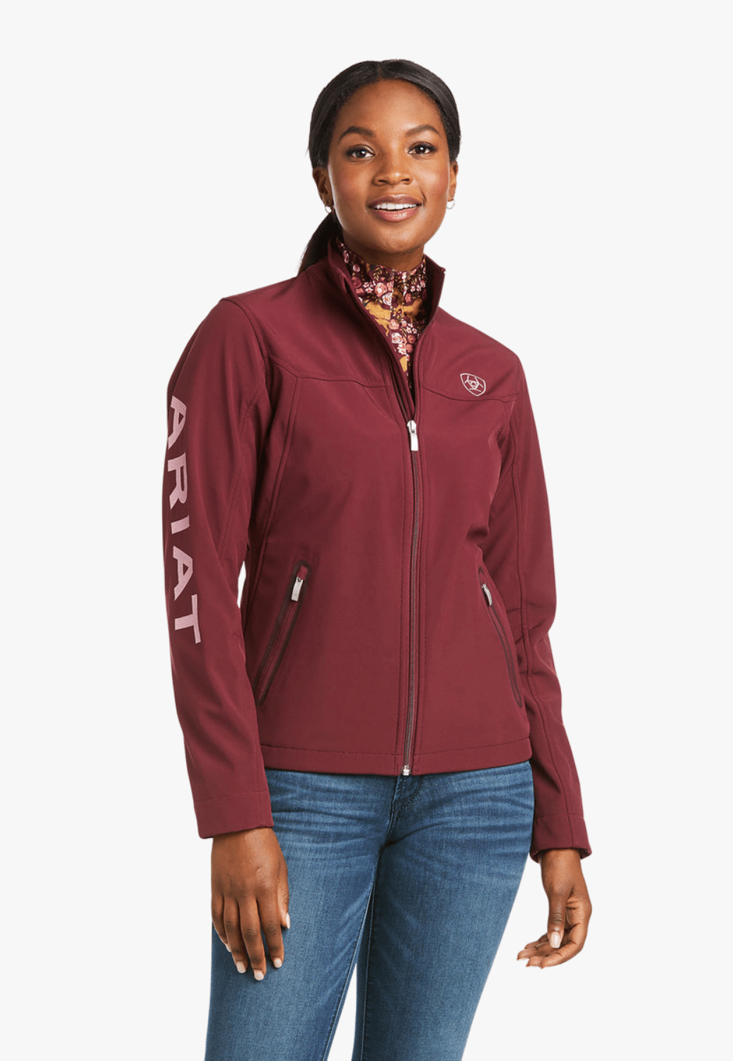 Ariat CLOTHING-Womens Jackets Ariat Womens New Team Softshell Jacket