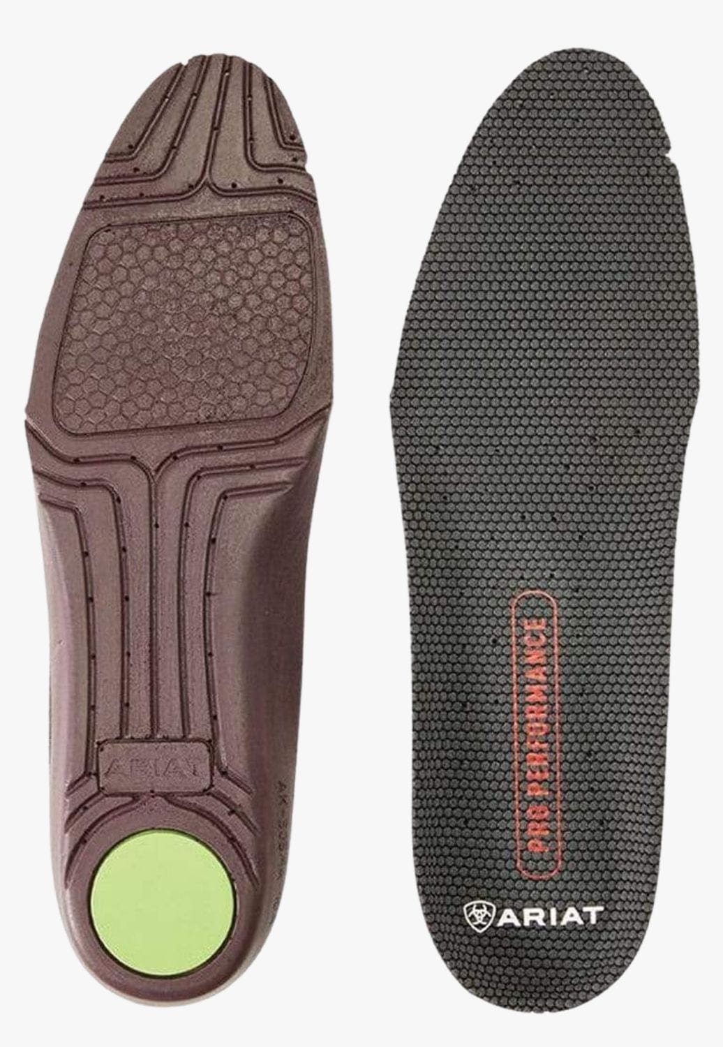 Ariat FOOTWEAR - Shoe Care Innersoles Ariat Womens Pro Performance Innersole Round Toe