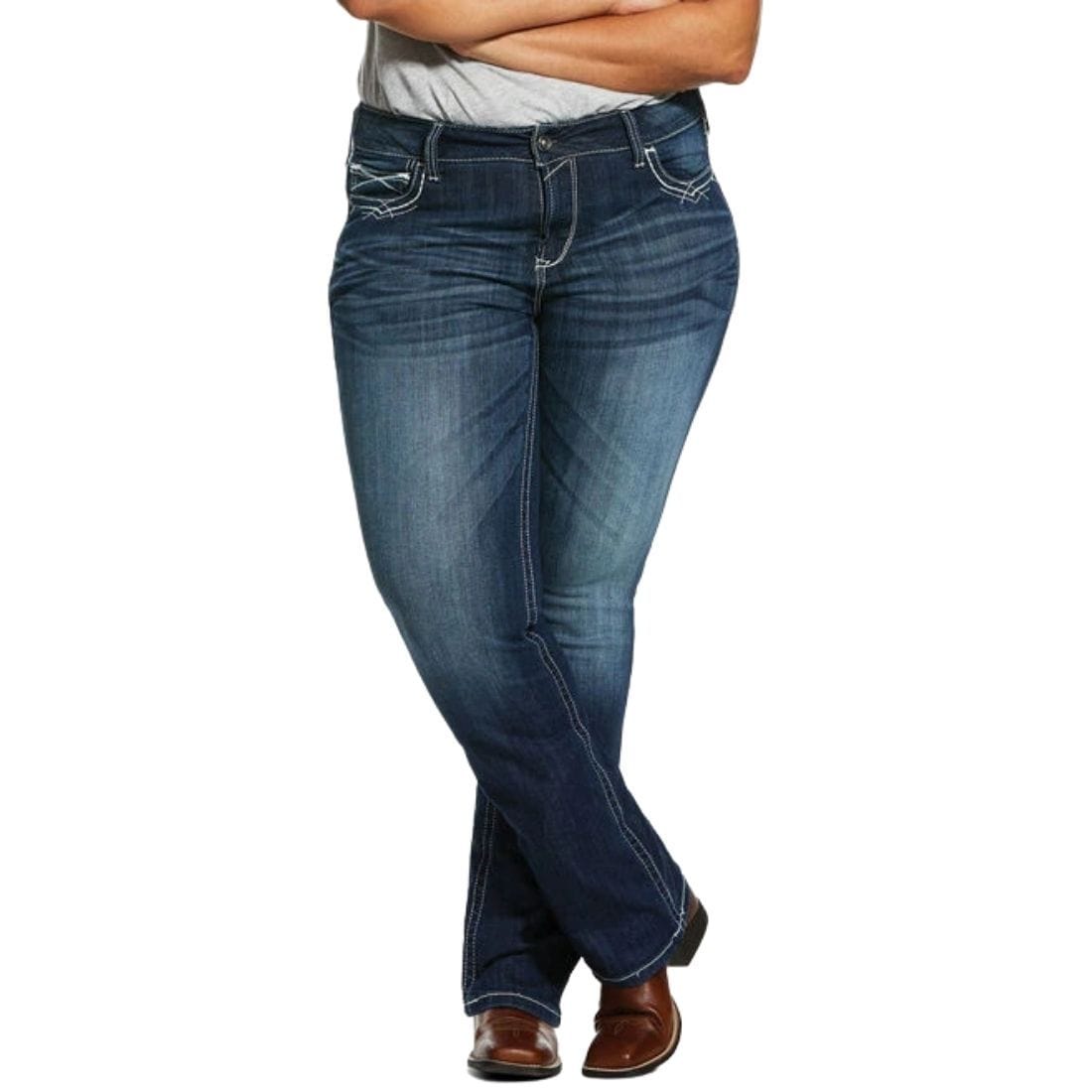 Ariat CLOTHING-Womens Jeans Ariat Womens R.E.A.L Entwined Jean