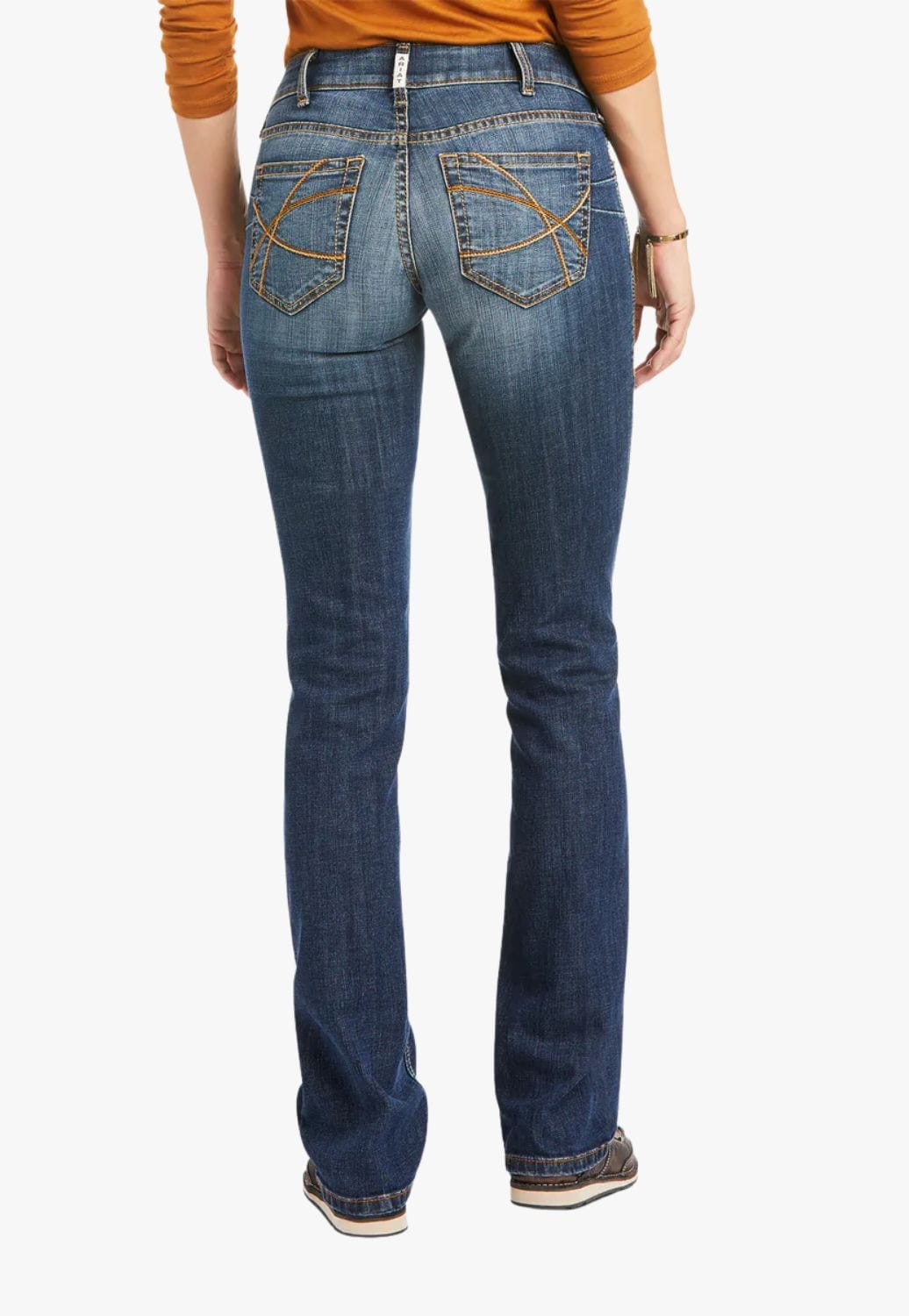 Ariat CLOTHING-Womens Jeans Ariat Womens R.E.A.L Luciana Straight Leg Jean