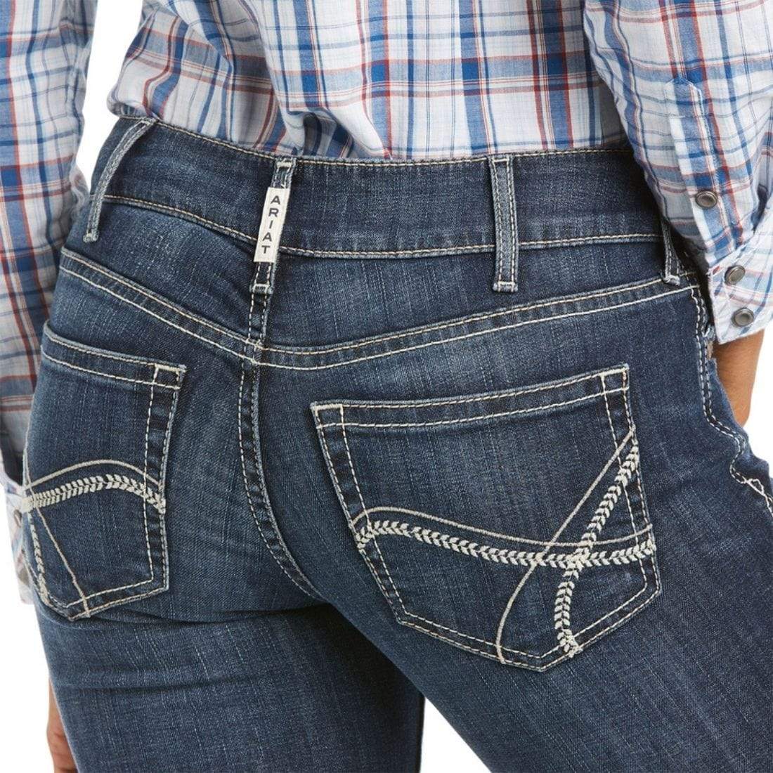 Ariat CLOTHING-Womens Jeans Ariat Womens REAL Boot Cut Jean