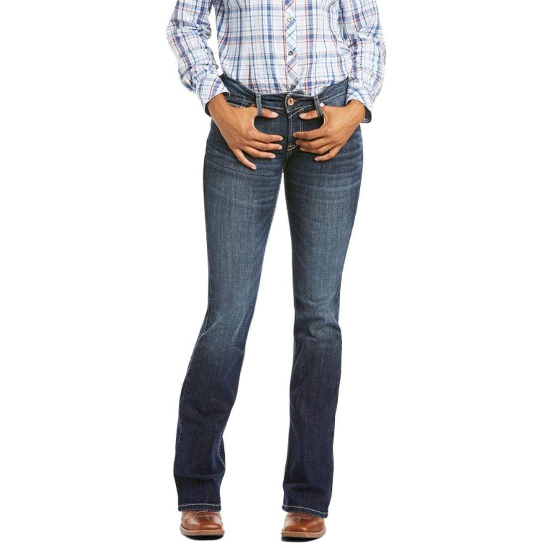Ariat CLOTHING-Womens Jeans Ariat Womens REAL Boot Cut Jean