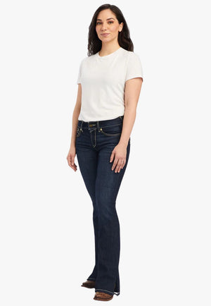 Ariat CLOTHING-Womens Jeans Ariat Womens REAL Danna Perfect Rise Boot Cut Arrow Jean
